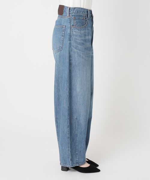 journal standard L'essage(ジャーナルスタンダードレサージュ)の「8ozデニムバルーンパンツ(デニムパンツ・レディース・ネイビー/ブルー・36/38)」の16枚目の写真