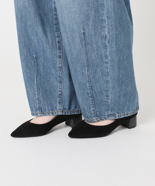 journal standard L'essage(ジャーナルスタンダードレサージュ)の「8ozデニムバルーンパンツ(デニムパンツ・レディース・ネイビー/ブルー・36/38)」の22枚目の写真