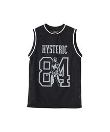 HYSTERIC GLAMOUR | MAIDEN LOGO柄 チュールジャカードタンクトップ(シャツ/ブラウス)