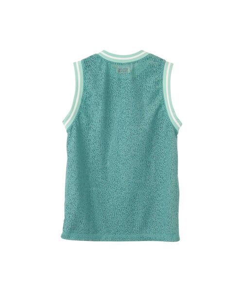 HYSTERIC GLAMOUR（ヒステリックグラマー）の「MAIDEN LOGO柄 チュールジャカードタンクトップ（シャツ/ブラウス・レディース・ブラック系その他/グリーン系その他・FREE）」の6枚目の写真