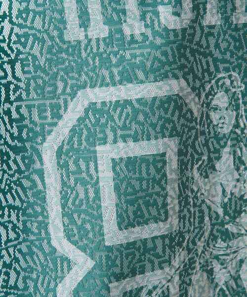 HYSTERIC GLAMOUR（ヒステリックグラマー）の「MAIDEN LOGO柄 チュールジャカードタンクトップ（シャツ/ブラウス・レディース・ブラック系その他/グリーン系その他・FREE）」の8枚目の写真