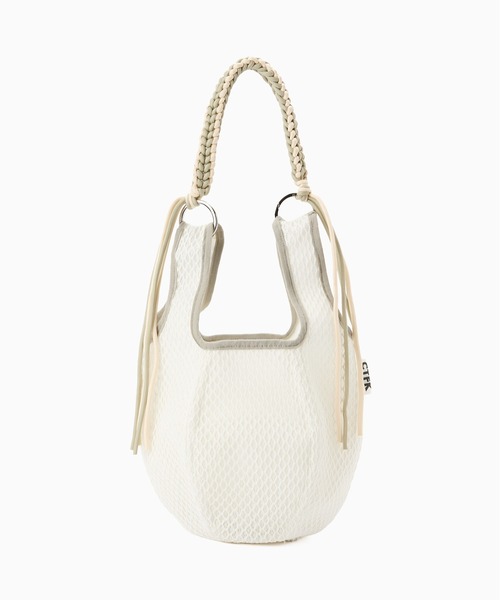 CONTROL FREAK / CTFK（コントロールフリーク）の「CONTROL FREAK(コントロールフリーク)メッシュボールバッグ（ハンドバッグ・レディース・ブラック/ホワイト/グリーン・FREE）」の10枚目の写真