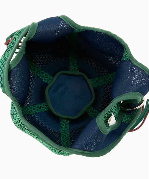 CONTROL FREAK / CTFK（コントロールフリーク）の「CONTROL FREAK(コントロールフリーク)メッシュボールバッグ（ハンドバッグ・レディース・ブラック/ホワイト/グリーン・FREE）」の4枚目の写真