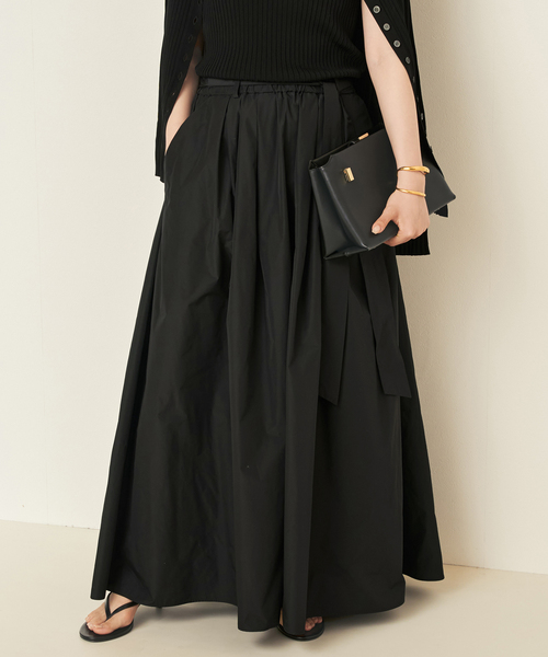 plage(プラージュ)の「Dressy Long スカート(スカート・レディース・ブラウン/ブラック・38/36)」の8枚目の写真