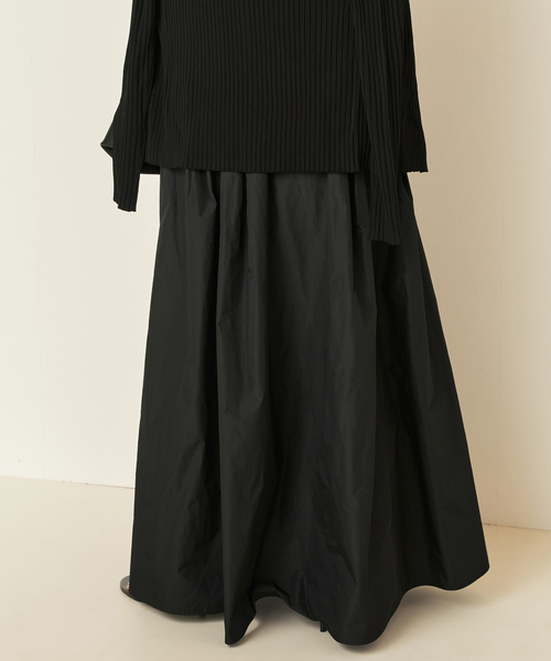 plage(プラージュ)の「Dressy Long スカート(スカート・レディース・ブラウン/ブラック・38/36)」の12枚目の写真