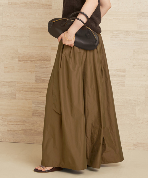 plage(プラージュ)の「Dressy Long スカート(スカート・レディース・ブラウン/ブラック・38/36)」の19枚目の写真