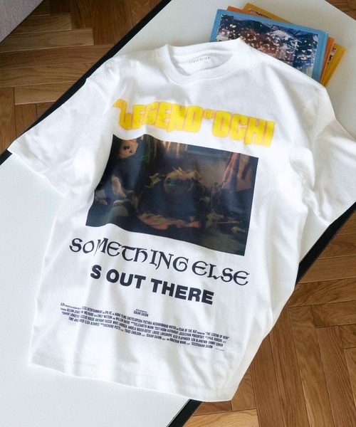 bonjour records(ボンジュールレコーズ)の「A24 for bonjour records 『The Legend Of Ochi』Exclusive T-shirt(Tシャツ/カットソー・メンズ・ホワイト/ホワイト系その他/ホワイト系その他2・M/L/XL)」の2枚目の写真