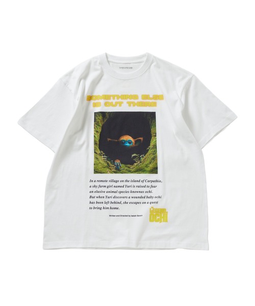 bonjour records(ボンジュールレコーズ)の「A24 for bonjour records 『The Legend Of Ochi』Exclusive T-shirt(Tシャツ/カットソー・メンズ・ホワイト/ホワイト系その他/ホワイト系その他2・M/L/XL)」の6枚目の写真