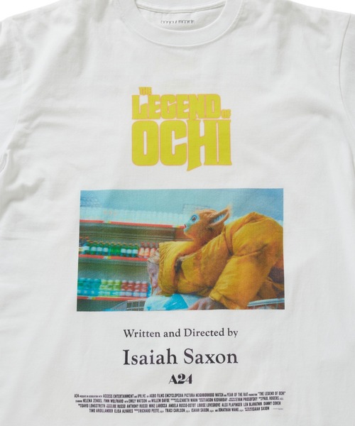 bonjour records(ボンジュールレコーズ)の「A24 for bonjour records 『The Legend Of Ochi』Exclusive T-shirt(Tシャツ/カットソー・メンズ・ホワイト/ホワイト系その他/ホワイト系その他2・M/L/XL)」の8枚目の写真