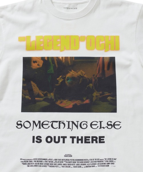 bonjour records(ボンジュールレコーズ)の「A24 for bonjour records 『The Legend Of Ochi』Exclusive T-shirt(Tシャツ/カットソー・メンズ・ホワイト/ホワイト系その他/ホワイト系その他2・M/L/XL)」の9枚目の写真
