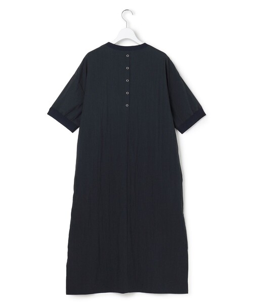 J.PRESS YORK STREET(ジェイプレスヨークストリート)の「【WOMEN】ニットコンビ ワンピース(ワンピース・レディース・グレー系/ネイビー系・F)」の3枚目の写真