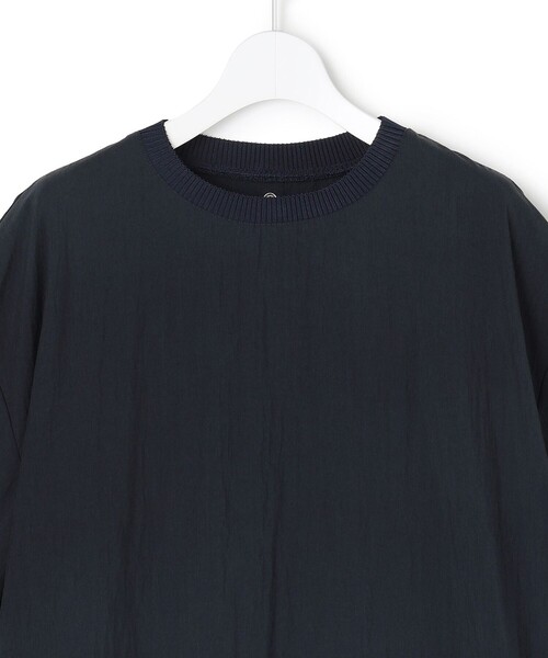 J.PRESS YORK STREET(ジェイプレスヨークストリート)の「【WOMEN】ニットコンビ ワンピース(ワンピース・レディース・グレー系/ネイビー系・F)」の4枚目の写真