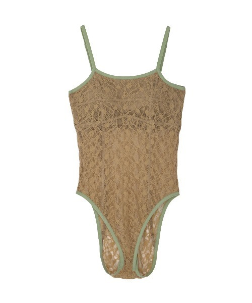 ELCHELE(エルチェレ)の「LACE CAMI BODYSUIT(キャミソール・レディース・ブラック/ベージュ/オフホワイト・38/36)」の22枚目の写真