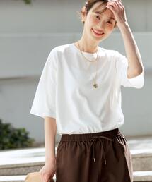 【UVカット/接触冷感】プレーティングTシャツ