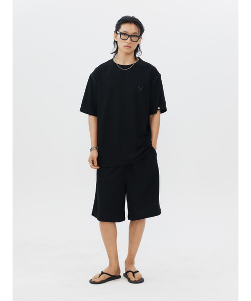 JAMIE WEST(ジェイミーウエスト)の「ゴードンワッフルウェビングポイントレギュラーTシャツ(ブラック)(Tシャツ/カットソー・レディース・その他・MEDIUM/LARGE/X-LARGE)」の4枚目の写真