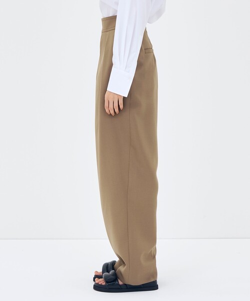 caban(キャバン)の「ウールトロピカル ラップパンツ(その他パンツ・レディース・ブラック/ダークグリーン/キャメル・XS/S)」の9枚目の写真