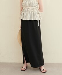 natural couture | 【水着】スリット付きロングスカート(水着)