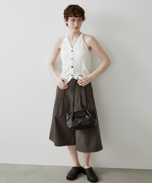 Auntie Rosa Holiday(アンティローザホリデー)の「【arholiday.standard】ミニフラップトートバック(トートバッグ・レディース・ブラウン/ブラック・FREE)」の9枚目の写真