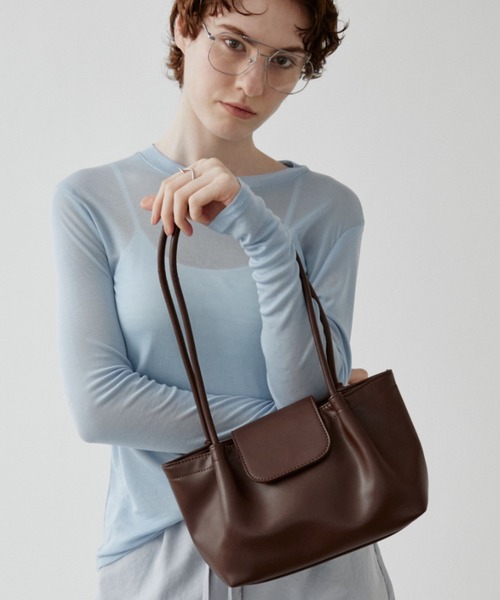 Auntie Rosa Holiday(アンティローザホリデー)の「【arholiday.standard】ミニフラップトートバック(トートバッグ・レディース・ブラウン/ブラック・FREE)」の12枚目の写真