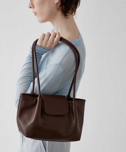 Auntie Rosa Holiday(アンティローザホリデー)の「【arholiday.standard】ミニフラップトートバック(トートバッグ・レディース・ブラウン/ブラック・FREE)」の13枚目の写真