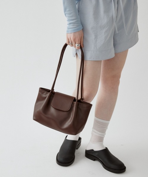 Auntie Rosa Holiday(アンティローザホリデー)の「【arholiday.standard】ミニフラップトートバック(トートバッグ・レディース・ブラウン/ブラック・FREE)」の16枚目の写真