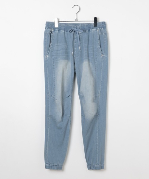 BAYFLOW(ベイフロー)の「【ストレッチ】ソフトデニムジョグパンツ(デニムパンツ・メンズ・スカイブルー/ライトブルー・MEDIUM/LARGE)」の17枚目の写真