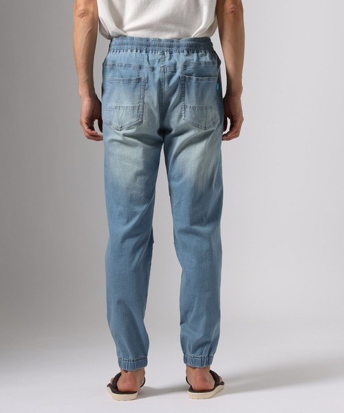 BAYFLOW(ベイフロー)の「【ストレッチ】ソフトデニムジョグパンツ(デニムパンツ・メンズ・スカイブルー/ライトブルー・MEDIUM/LARGE)」の13枚目の写真
