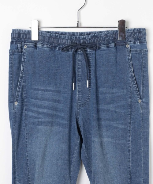 BAYFLOW(ベイフロー)の「【ストレッチ】ソフトデニムジョグパンツ(デニムパンツ・メンズ・スカイブルー/ライトブルー・MEDIUM/LARGE)」の11枚目の写真