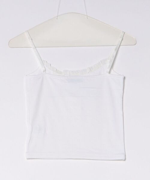 EYEER（イワイイアル）の「FRILL LACE STRING TOP（チューブトップ・レディース・ホワイト・SMALL）」の11枚目の写真