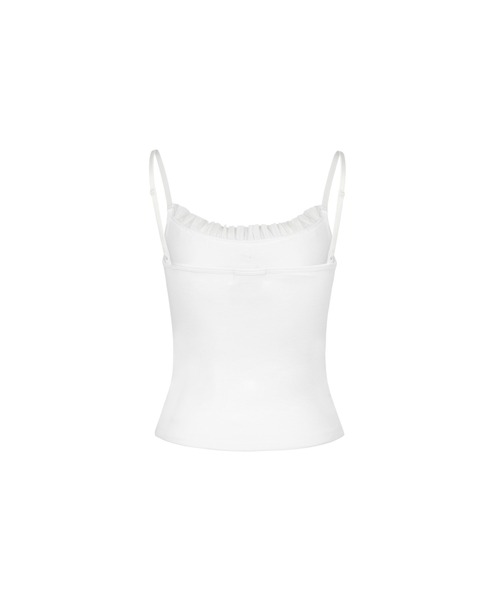 EYEER（イワイイアル）の「FRILL LACE STRING TOP（チューブトップ・レディース・ホワイト・SMALL）」の7枚目の写真