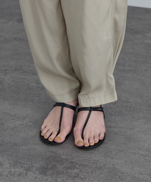 SALON adam et rope'(サロン アダム エ ロペ)の「サテンフェードミリタリーパンツ(その他パンツ・レディース・グレー/ベージュ・M/S)」の16枚目の写真