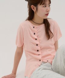 ベビー」に該当するカーディガン/ボレロ（ピンク/桃色系）ファッション