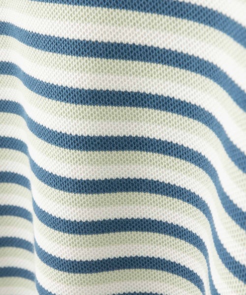 Ben Sherman(ベンシャーマン)の「ハニカムストライプTシャツ(Tシャツ/カットソー・メンズ・ブルー系・LARGE)」の8枚目の写真
