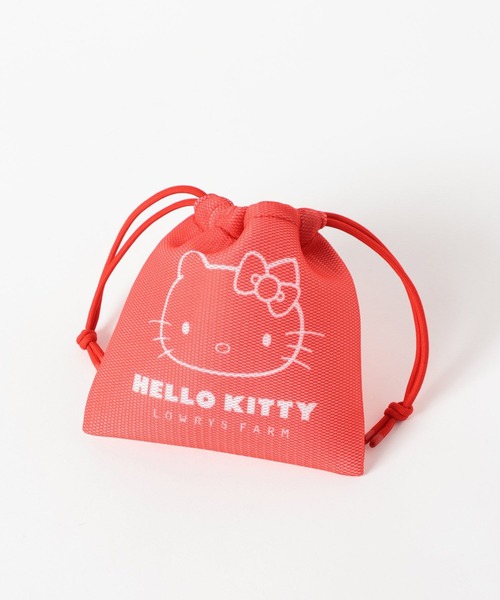 LOWRYS FARM（ローリーズファーム）の「【サンリオキャラクターズ】キンチャクポーチ 647247/GOODS（ポーチ・レディース・ブラック/レッド・FREE）」の7枚目の写真