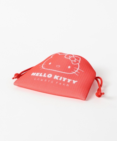 LOWRYS FARM（ローリーズファーム）の「【サンリオキャラクターズ】キンチャクポーチ 647247/GOODS（ポーチ・レディース・ブラック/レッド・FREE）」の9枚目の写真