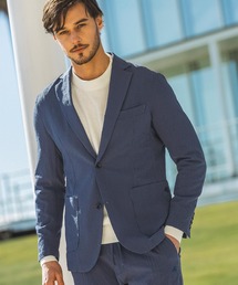 LUXEAKMPLUS（リュクスエイケイエムプラス）の「LUXEAKMPLUS(リュクスエイケイエムプラス)ゴルフ シアサッカー ブリーザブルジャケット（テーラードジャケット）」