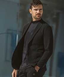 LUXEAKMPLUS（リュクスエイケイエムプラス）の「LUXEAKMPLUS(リュクスエイケイエムプラス)ゴルフ シアサッカー ブリーザブルジャケット（テーラードジャケット）」