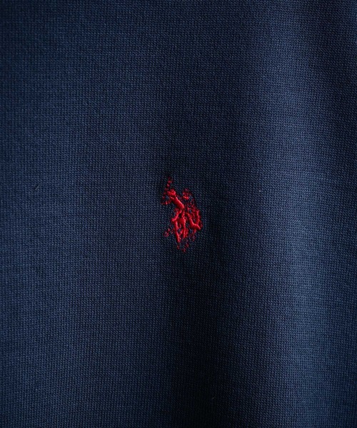 U.S. POLO ASSN.（ユーエスポロアッスン）の「U.S. POLO ASSN. ユーエスポロアッスン サマーニットプルオーバーベスト（ベスト・メンズ・ブラック/チャコール/ネイビー/ピンク・M/L/XL）」の10枚目の写真