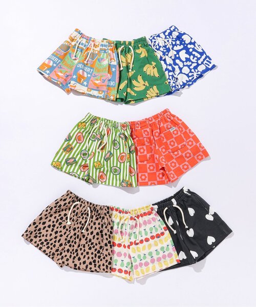 BREEZE(ブリーズ)の「イロイロ柄ハーフパンツ(その他パンツ・キッズ・ベージュ/キナリ/オレンジ/ブラック/サックスブルー/ブルー/グリーン/レインボー・80/90/100/110/120/130/140)」の17枚目の写真