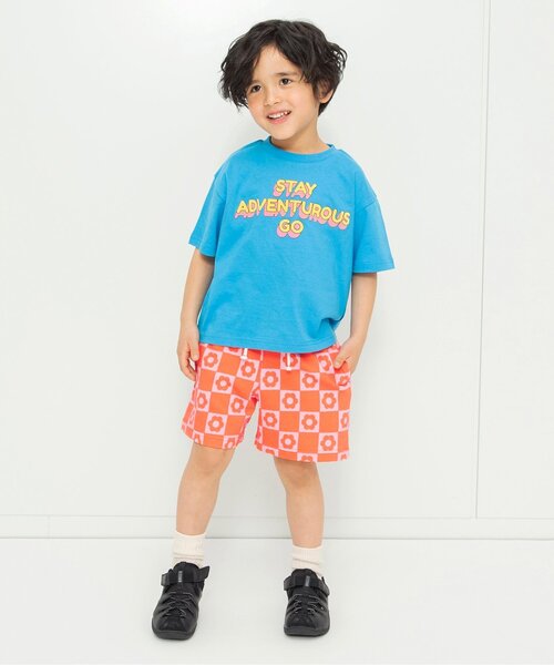 BREEZE(ブリーズ)の「イロイロ柄ハーフパンツ(その他パンツ・キッズ・ベージュ/キナリ/オレンジ/ブラック/サックスブルー/ブルー/グリーン/レインボー・80/90/100/110/120/130/140)」の14枚目の写真