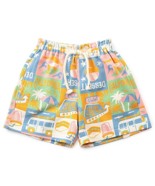 BREEZE(ブリーズ)の「イロイロ柄ハーフパンツ(その他パンツ・キッズ・ベージュ/キナリ/オレンジ/ブラック/サックスブルー/ブルー/グリーン/レインボー・80/90/100/110/120/130/140)」の10枚目の写真