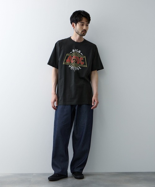 NAVY（ネイビー）の「【NAVY / ネイビー】ブリーズデニム  キャロットパンツ ワイドテーパード UV 接触冷感 軽量（デニムパンツ・メンズ・ライトブルー/ネイビー/ライトグレー・XL/L/M/S）」の7枚目の写真