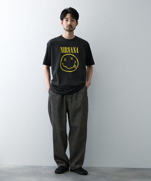 NAVY（ネイビー）の「【NAVY / ネイビー】ブリーズデニム  キャロットパンツ ワイドテーパード UV 接触冷感 軽量（デニムパンツ・メンズ・ライトブルー/ネイビー/ライトグレー・XL/L/M/S）」の9枚目の写真