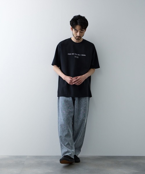 NAVY（ネイビー）の「【NAVY / ネイビー】ブリーズデニム  キャロットパンツ ワイドテーパード UV 接触冷感 軽量（デニムパンツ・メンズ・ライトブルー/ネイビー/ライトグレー・XL/L/M/S）」の10枚目の写真