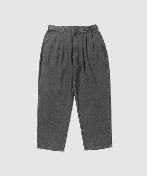 NAVY（ネイビー）の「【NAVY / ネイビー】ブリーズデニム  キャロットパンツ ワイドテーパード UV 接触冷感 軽量（デニムパンツ・メンズ・ライトブルー/ネイビー/ライトグレー・XL/L/M/S）」の13枚目の写真