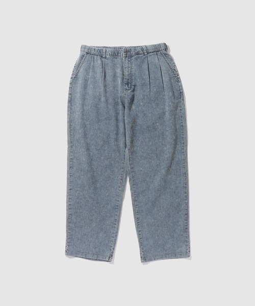 NAVY（ネイビー）の「【NAVY / ネイビー】ブリーズデニム  キャロットパンツ ワイドテーパード UV 接触冷感 軽量（デニムパンツ・メンズ・ライトブルー/ネイビー/ライトグレー・XL/L/M/S）」の14枚目の写真