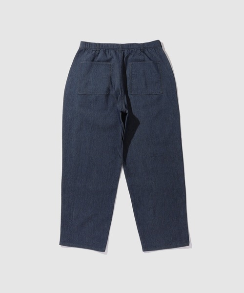 NAVY（ネイビー）の「【NAVY / ネイビー】ブリーズデニム  キャロットパンツ ワイドテーパード UV 接触冷感 軽量（デニムパンツ・メンズ・ライトブルー/ネイビー/ライトグレー・XL/L/M/S）」の15枚目の写真