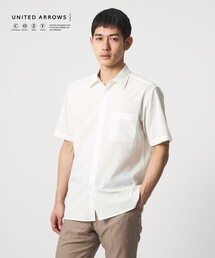 ショートスリーブ レギュラーカーラーシャツ UA COZY ヨコストレッチ 撥水