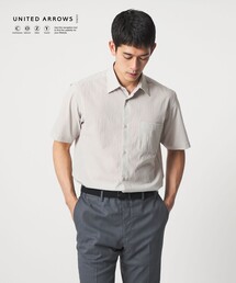 ショートスリーブ レギュラーカーラーシャツ UA COZY ヨコストレッチ 撥水