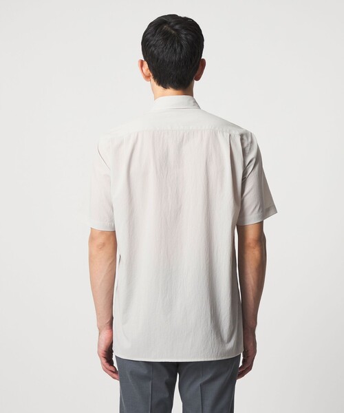 UNITED ARROWS（ユナイテッドアローズ）の「ショートスリーブ レギュラーカーラーシャツ UA COZY ヨコストレッチ 撥水（シャツ/ブラウス・メンズ・ホワイト/ライトグレー/ネイビー・S/M/XL/L）」の12枚目の写真
